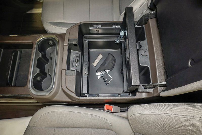 Tuffy Console Safe W/ Combo Lock For Chevrolet Silverado And Gmc Sierra W/ Flow Thru Console - My Store