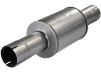 aFe Atlas Exhausts Mufflers Al Steel EXH Muffler 4 ID In/Out 8 Dia x 12L AL - My Store