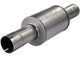 aFe Atlas Exhausts Mufflers Al Steel EXH Muffler 4 ID In/Out 8 Dia x 12L AL - My Store