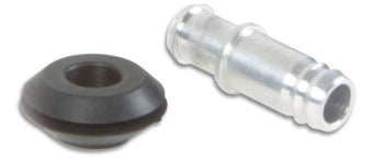 compare product Vibrant 10mm (2/5in) O.D. Aluminum Vacuum Hose Fitting (includes Rubber Grommet)