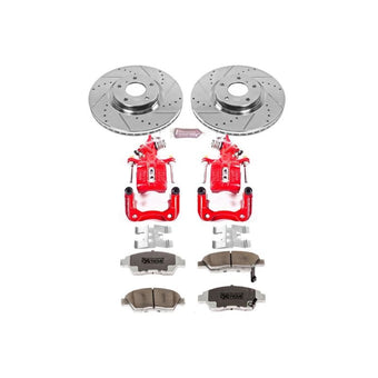 compare product Power Stop 04-08 Acura TSX Rear Z26 Street Warrior Brake Kit w/Calipers