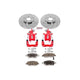 Power Stop 04 - 08 Acura TSX Rear Z26 Street Warrior Brake Kit w/Calipers - My Store