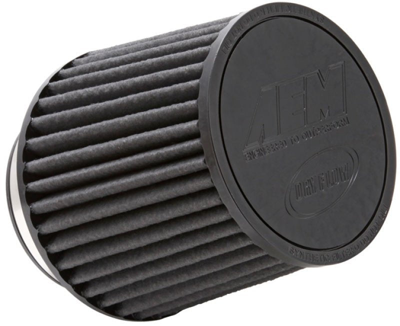 AEM Brute Force Dryflow Air Filter - Conical 6in Base OD / 5.125in Top OD / 5.25in Height - My Store