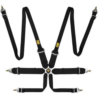 compare product OMP First 3/2 Racing Harness Black