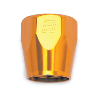 compare product Russell Performance 2-Piece -6 AN Anodized Full Flow Swivel Hose End Sockets (Qty 2) - Orange