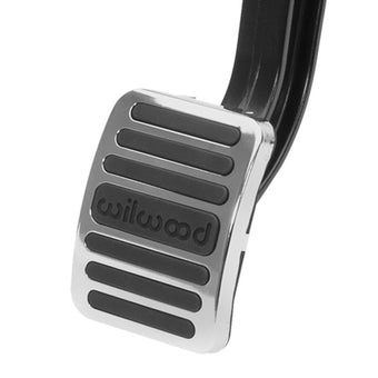 compare product Wilwood Brake Pedal Cover And Trim Plate Kit - Black Rubber/Stainless