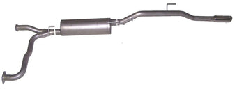 compare product Gibson 2005 Nissan Xterra S 4.0L 2.5in Cat-Back Single Exhaust - Stainless