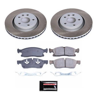 compare product Power Stop 13-15 Jeep Grand Cherokee Front Semi-Coated Rotor Kit