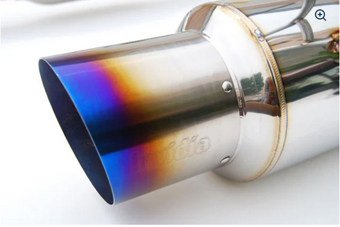 compare product Invidia 15-18 Ford Focus RS N1 w/Valve Single Wall Titanium Tip Cat-Back Exhaust