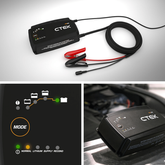 compare product CTEK PRO25S Battery Charger - 50-60 Hz - 12V