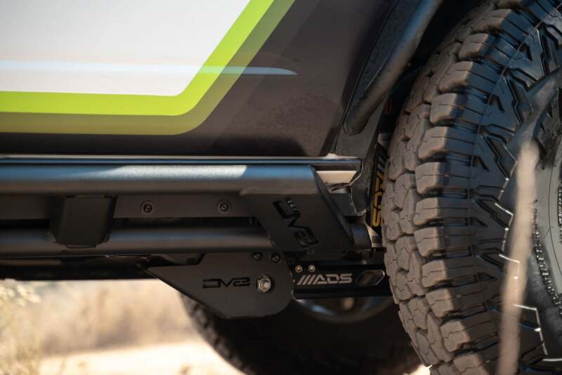DV8 Offroad 2021+ Ford Bronco (excl. 2 - Door/Raptor) FS - 15 4 - Door Rock Sliders V2 - My Store