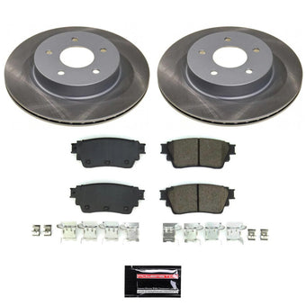 compare product Power Stop 21-23 Nissan Rogue Rear Semi-Coated Rotor Kit