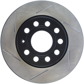 compare product StopTech Power Slot Volkswagen GTI Rear Right Slotted Rotor