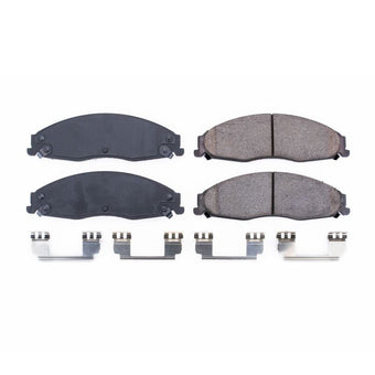 compare product Power Stop 03-07 Cadillac CTS Front Z17 Evolution Ceramic Brake Pads w/Hardware