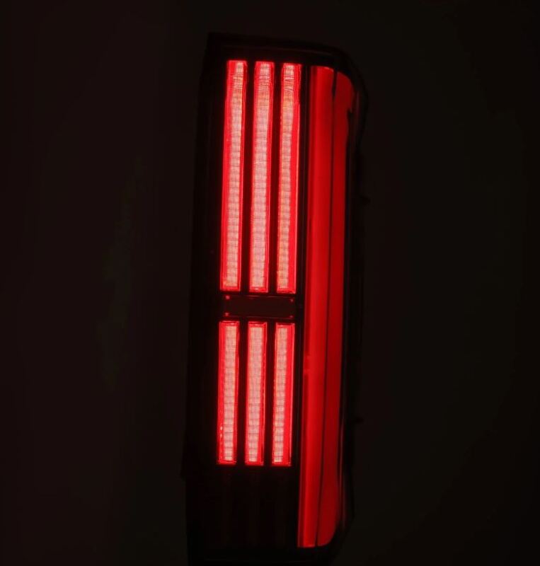 AlphaRex 22 - 24 Toyota Tundra NOVA - Series Prismatic LED Tail Lights - Black/Red - My Store