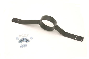 compare product BMR 79-03 Fox Mustang Driveshaft Safety Loop - Black Hammertone