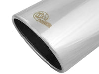 aFe Universal Bolt On Exhaust Tip Polished 5in Inlet x 6in Outlet x 12in Long - My Store