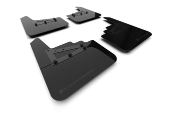 compare product Rally Armor 21-25 Ford F-150 (Excl. Raptor) Black UR Mud Flap w/Metallic Black Logo