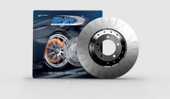compare product SHW 18-22 Audi RS5 2.9L Front Drilled Lightweight Brake Rotor (4M0615301AM)