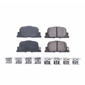 compare product Power Stop 00-01 Lexus ES300 Rear Z17 Evolution Ceramic Brake Pads w/Hardware