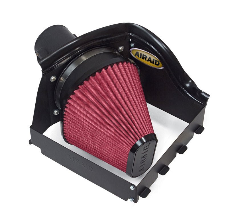 Airaid 08 - 10 Ford F - 250/350 5.4L V8/6.8L V10 CAD Intake System w/o Tube (Oiled / Red Media) - My Store