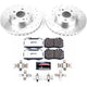 Power Stop 04 - 06 Mercedes - Benz E500 Front Z26 Street Warrior Brake Kit - My Store