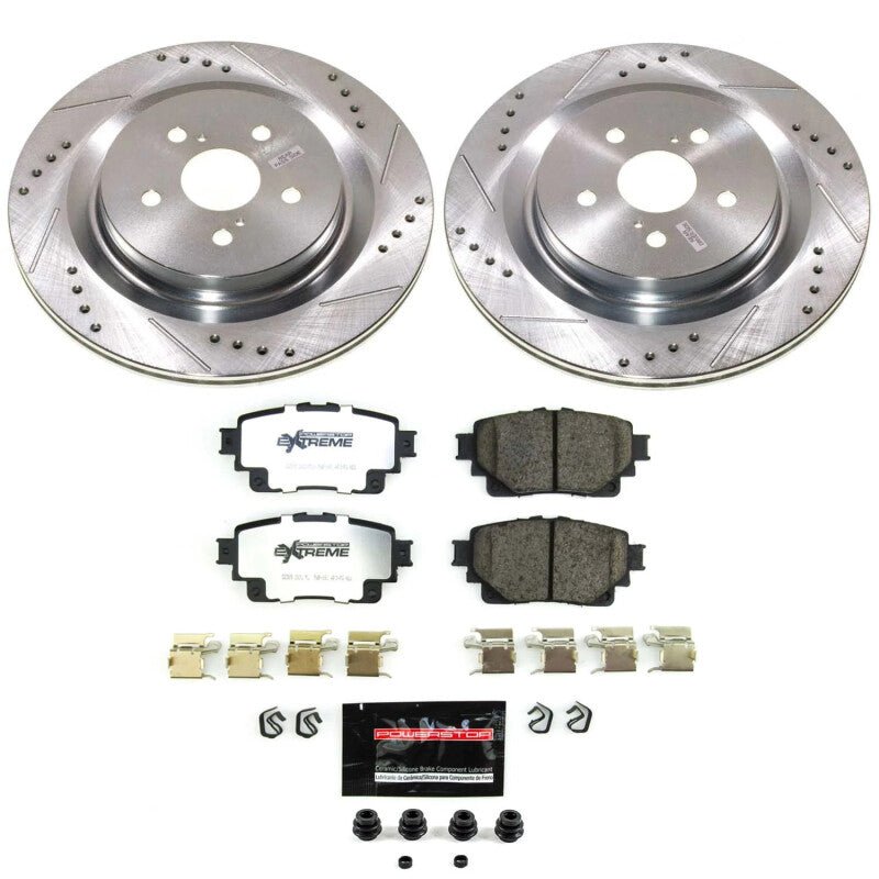 Power Stop 20 - 22 Toyota Highlander Rear Z36 Truck & Tow Brake Kit - My Store
