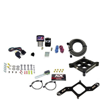compare product Nitrous Express Single Entry Crossbar RNC .178 4150 Flange Nitrous Kit (250-650HP) w/No Bottle