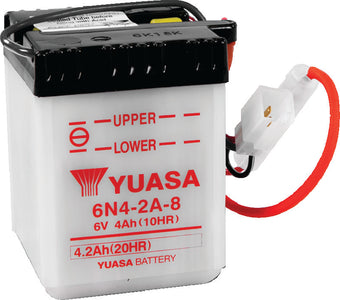 compare product Yuasa 6N4-2A-8 Conventional 6-Volt Battery