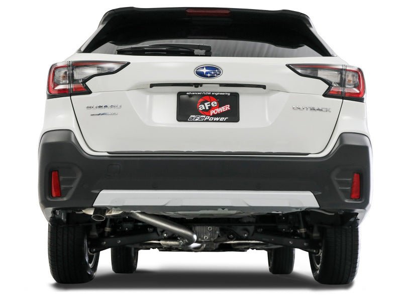 aFe POWER Takeda 20 - 23 Subaru Outback H4 - 2.5L 2 - 1/2in 304 Stainless Steel Cat - Back Exhaust System - My Store