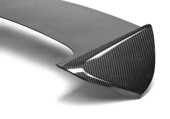 compare product Seibon 08-10 Subaru WRX/STi Hatchback OEM-style Carbon Fiber Rear Spoiler w/ LED Cutout