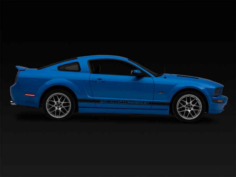 Raxiom 05 - 09 Ford Mustang Axial Series LED Side Markers (Smoked) - My Store
