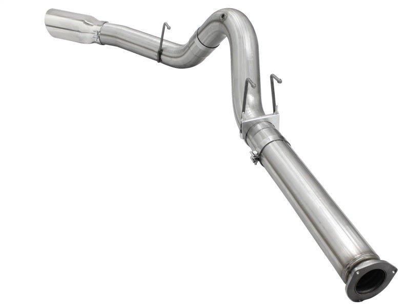 aFe Atlas Exhausts 5in DPF - Back Aluminized Steel Exhaust 2015 Ford Diesel V8 6.7L (td) Polished Tip - My Store
