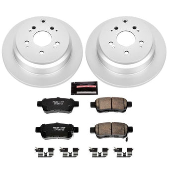 compare product Power Stop 05-10 Honda Odyssey Rear Z17 Evolution Geomet Coated Brake Kit