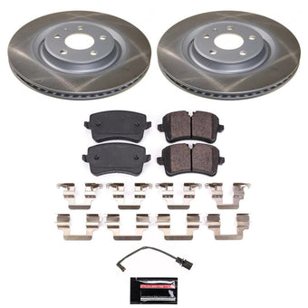 compare product Power Stop 13-18 Audi A7 Quattro Rear Semi-Coated Rotor Kit