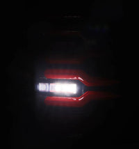 AlphaRex 07 - 14 Chevrolet Silverado 1500/2500HD/3500HD Luxx - Series LED Tail Lights Black/Red - My Store