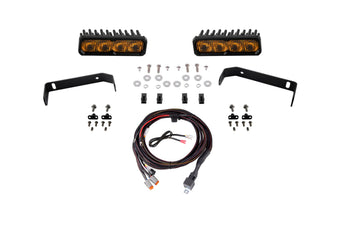compare product Diode Dynamics 2019-2021 Ford Ranger SS6 Sport LED Kit Yellow Fog 3000K