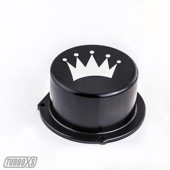 compare product Turbo XS 15-16 Subaru WRX Billet Aluminum Vacuum Pump Cover - Black