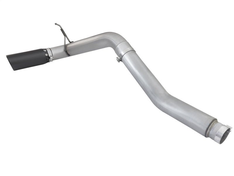 aFe Atlas Exhaust 5in DPF - Back Al Steel 2016 Nissan Titan XD V8 - 5.0L Black Tip - My Store