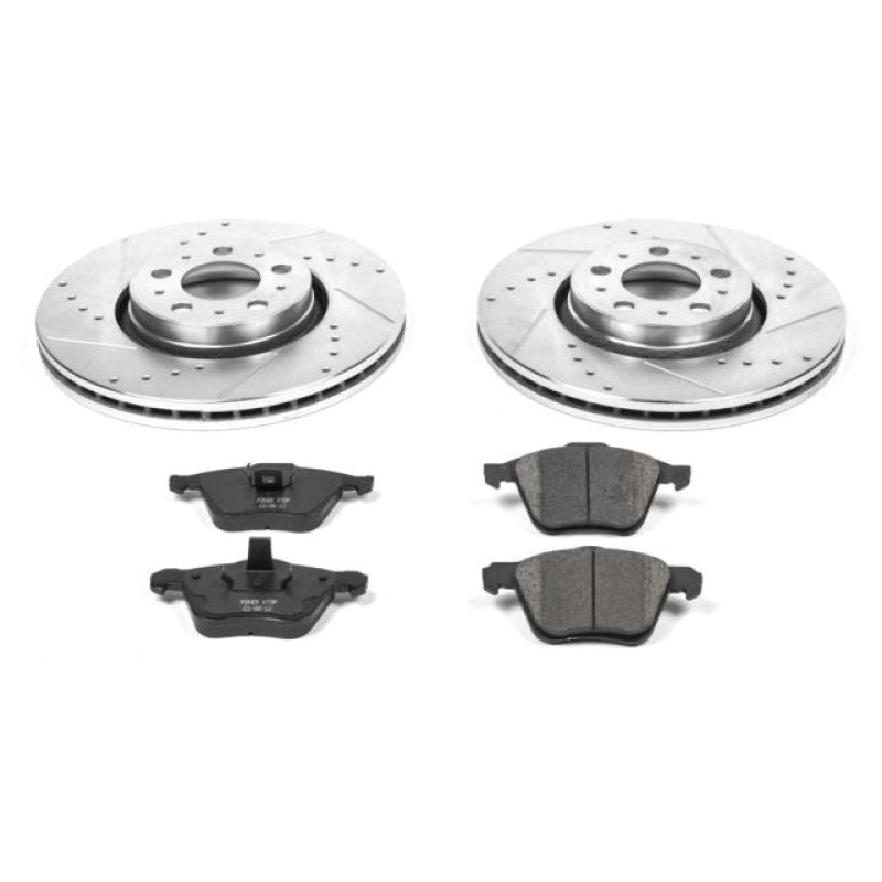 Power Stop 08 - 09 Volvo S60 Front Z23 Evolution Sport Brake Kit - My Store