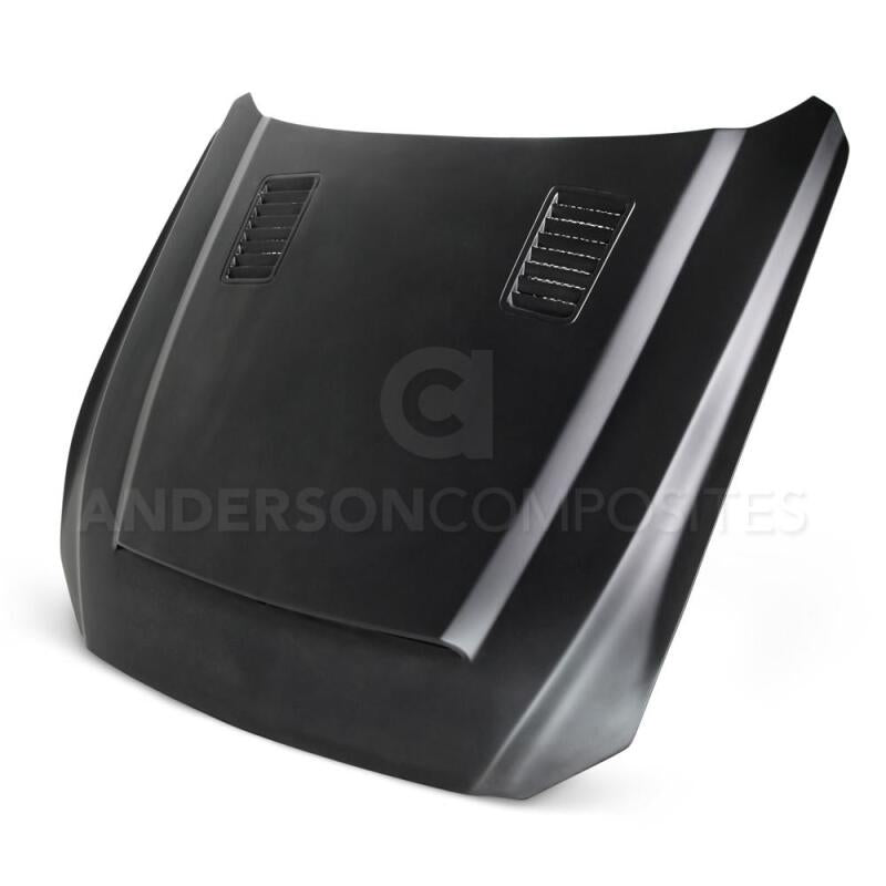 Anderson Composites 2015 - 2017 Ford Mustang (Excl. GT350/GT350R) Super Snake Style Hood Fiberglass - My Store