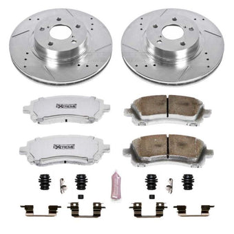 compare product Power Stop 98-02 Subaru Forester Front Z26 Street Warrior Brake Kit