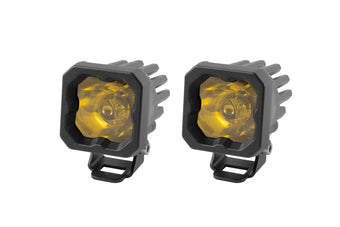 compare product Diode Dynamics Stage Series C1 LED Pod Pro - Yellow Spot Standard ABL (Pair)