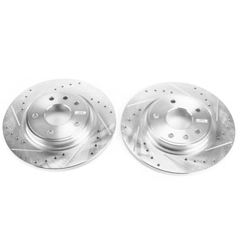 compare product Power Stop 71-73 Buick Centurion Front Evolution Drilled & Slotted Rotors - Pair