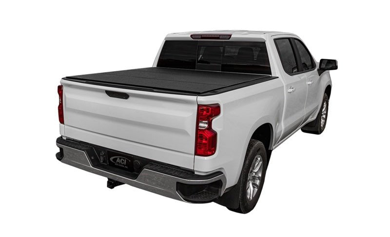 Access LOMAX Tri - Fold Cover 16 - 20 Toyota Tacoma 6in Box Split Rail - Black Urethane - My Store