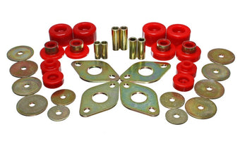 compare product Energy Suspension 01-04 Toyota Pickup 2WD/4WD (Exc T-100/Tundra) Red Body Cab Mount Set