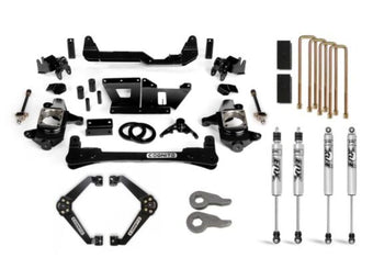 compare product Cognito 01-13 Chevy/GMC Silverado/Sierra 2500/3500 HD 2WD/4WD 6in Std Lift Kit w/ Fox PS 2.0 IFP