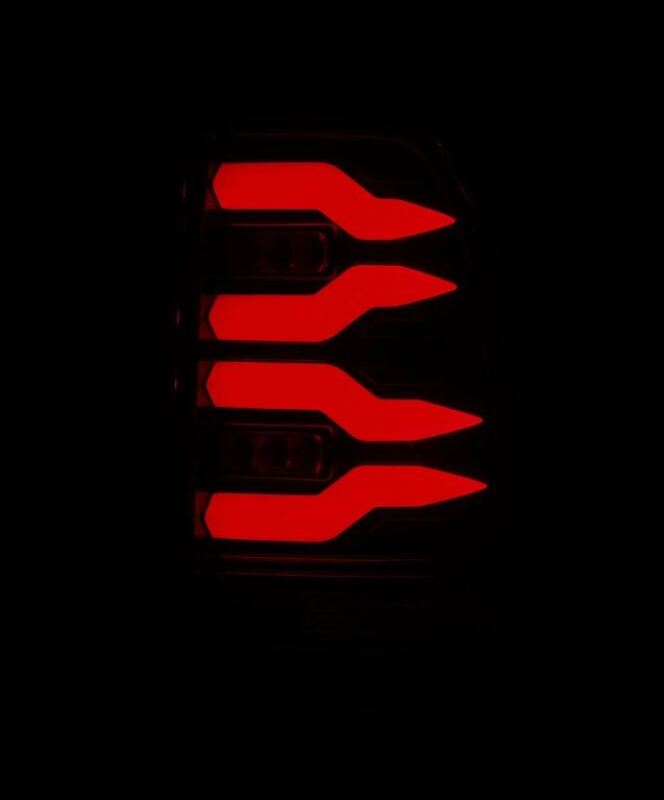 AlphaRex 97 - 03 Ford F150 / 99 - 16 Ford F250/F350/F450/F550 LUXX - Series LED Tail Lights - Black - My Store