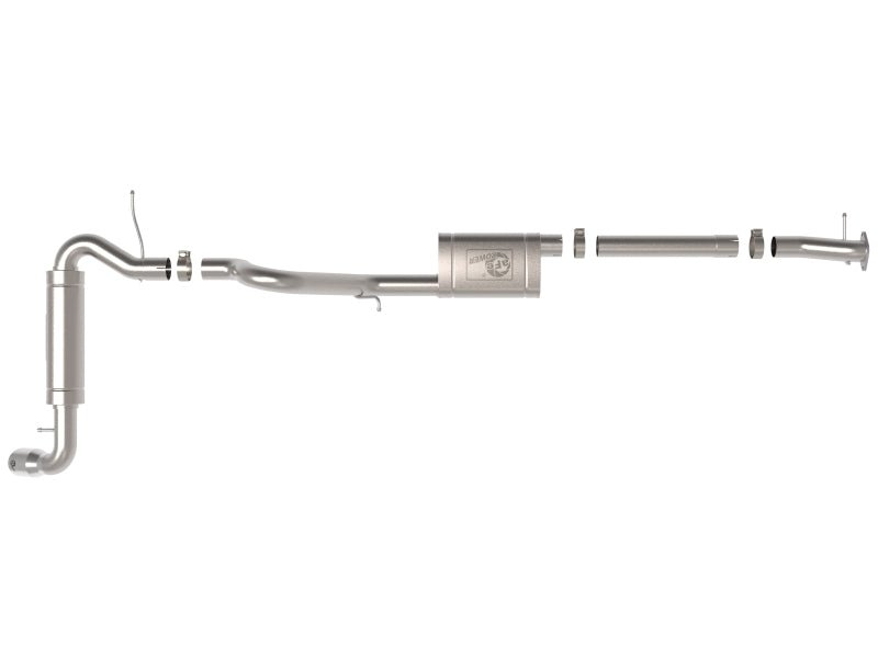 aFe Apollo GT 3in 409 SS Cat - Back Exhaust 2021 Ford Bronco L4 - 2.3L (t)/V6 - 2.7L (tt) w/ Polished Tips - My Store