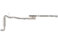 aFe Apollo GT 3in 409 SS Cat - Back Exhaust 2021 Ford Bronco L4 - 2.3L (t)/V6 - 2.7L (tt) w/ Polished Tips - My Store